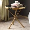 Buy cheap 0.55 M High Stainless Steel Marble Circular Sofa Side / END Table from wholesalers