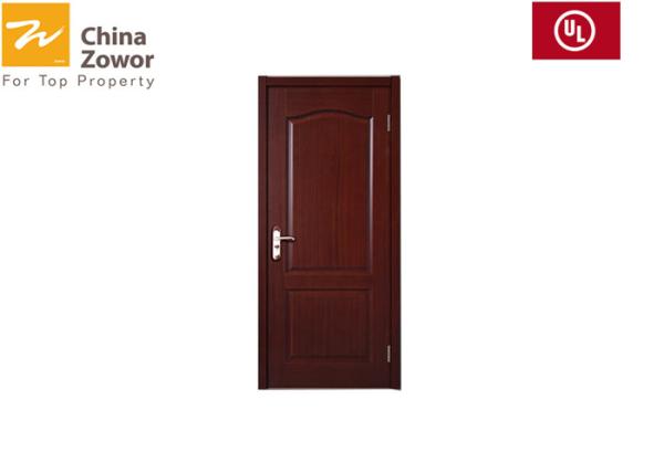 Buy cheap BS Standard Flush Panel 1 Hour Rated Fire Resistant Wooden Doors/ Painting Finish from wholesalers