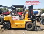 Tcm 5 Ton Used Diesel Forklift Truck , Durable Diesel Powered Forklift