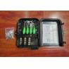Buy cheap 8Cores SM MM FTTH Fiber Optic Termination Box Wall Pole Mounted from wholesalers