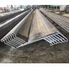Buy cheap Q235 Q345 Z Type Steel Sheet Pile Hot Rolled 6 - 25mm Thickness from wholesalers
