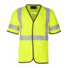 Buy cheap Motorcycle High Visibility Orange Safety Vest Clothing Bulk Multi Pockets from wholesalers