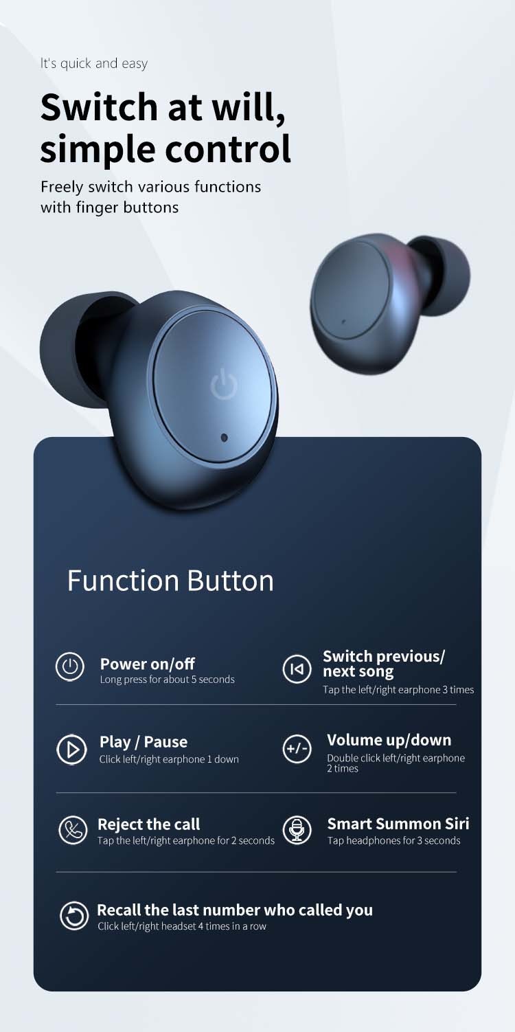 Ipx5 Magnetic Bluetooth Earphones Wireless Earbuds With Microphone
