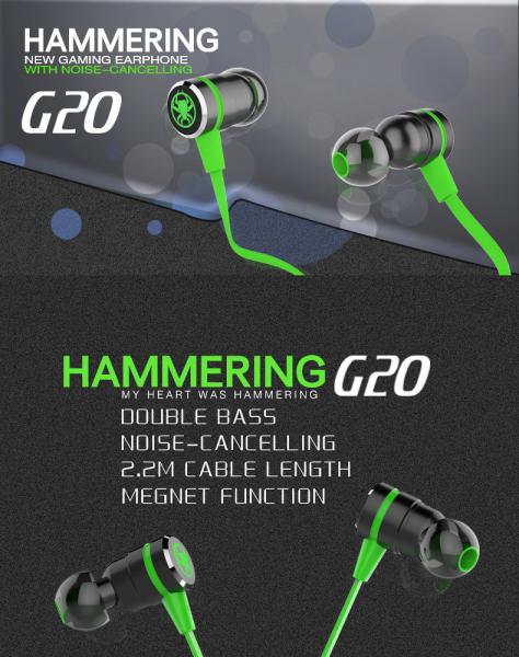 In-Ear Earphone Magnetic 3.5mm Gaming Strong Bass Earphones Sport audifonos For