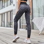 Anti UV Yoga Pants Peach Hip Lifting Tights Nude Gym Leggings