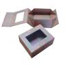 Buy cheap custom pvc window gift folding box luxury wedding dressing foldable packaging box from wholesalers
