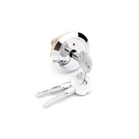 Buy cheap Pin Tumbler Cross Key Lock 48mm Anti Theft A3 Iron Housing CW 90 Degree product