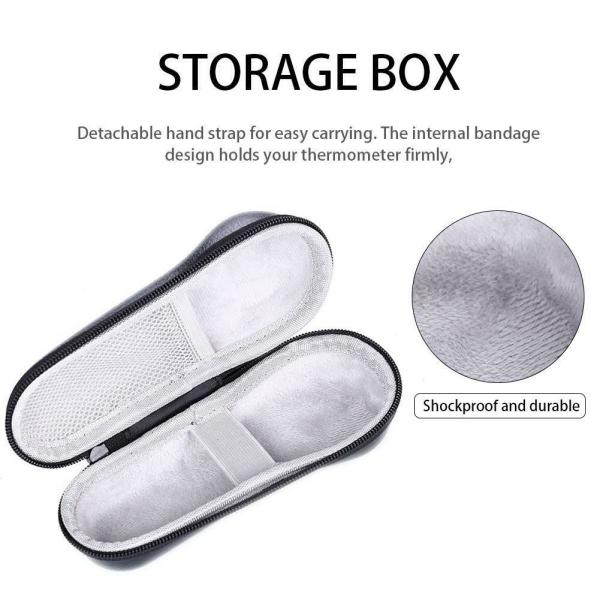 16*9*5cm Medical Storage Case , Medical Travel Bag For Thermometer