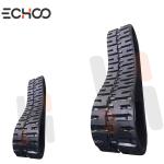 Rubber Track Compatible With Airman AX17-2 Excavator Chassis Attaches
