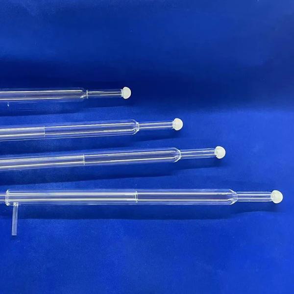 Buy cheap Professional Custom Corrosion Resistant Welded Side Pipe Quartz Glass Tube from wholesalers