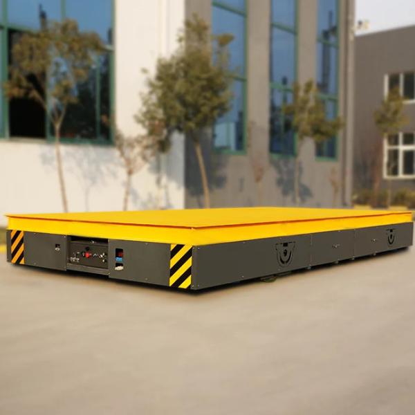 Buy cheap Tonglida Electric Steel Motorized Transfer Cart Yellow Material Transfer Carts from wholesalers