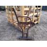Buy cheap Stainless Steel Antique Cast Iron Park Bench Ends Spray Paint Decoration In Garden from wholesalers