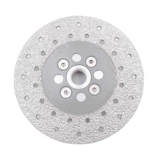Buy cheap Double Sided Diamond Cutting Blade & Grinding Disc 5/8-11 Flange​ Diamond Grinding Wheel from wholesalers