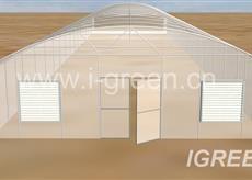 Buy cheap Large Tunnel Ground Polyethylene Film Greenhouse Customized For Tomato from wholesalers