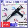 Buy cheap For KOMATSU SAA6D125E-5 6251-11-3200 6251-11-3201 Common Rail Fuel Injector 095000-6640 from wholesalers