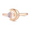Buy cheap 925 Sterling Silver Natural Blue Moonstone Ring Moonstone Jewelry Design from wholesalers