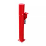 Electric Parking Round Boom Barrier Gate Vehicle Access Control Security 3s High