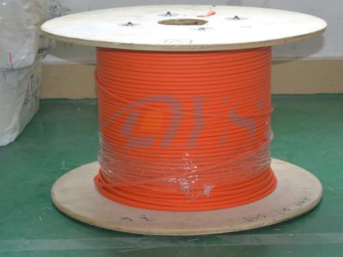 Buy cheap 62.5 / 125um Fiber Optic Cable , Duplex Flat Fiber Optic Patch Cord Inflaming Retarding from wholesalers