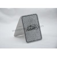 Buy cheap OEM Sliver Glitter Printed Recycled Paper Hang Tags For Clothing product