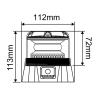 Buy cheap Aluminum Alloy Signal Beacon 8W Rechargeable Flashing Beacon Amber from wholesalers