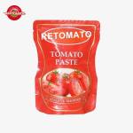 Sweet And Sour Tomato Paste In Sachet Stand Up 140g 30%-100% Purity