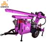 Buy cheap Small Portable Water Well Drilling Rig Hydraulic Trailer Mounted Water Drilling Rigs from wholesalers