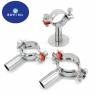 Buy cheap ODM Stainless Steel Pipe Hanger , Double Stainless Steel 304 Tube Fittings from wholesalers