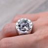 Buy cheap 925 Sterling Silver Engraved Rosefinch Taiji Design Vintage Men Ring (057626) from wholesalers