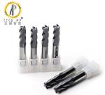 HRC 58 Solid Carbide End Mill With TiAlN Coating