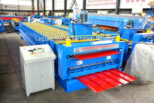 Buy cheap Corrugated Steel Double Layer Roll Forming Machine Metal Roofing Panel Roll Formers from wholesalers