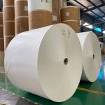 Eco Virgin Wood Pulp Jumbo Paper Roll 1200mm PE Coated Paper In Roll For Cup