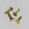 Buy cheap Copper Square Neck Head Screws #8-32 Fine Teeth Screws For Electronic Equipment from wholesalers