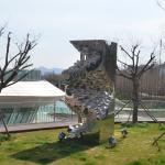 Outdoor Stainless Steel Garden Sculpture With Highly Mirror Polished Finish
