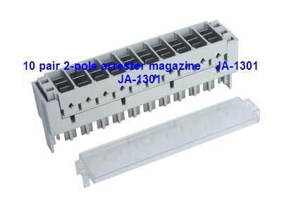 Quality 10 pair 2 pole Overvoltage Protection Magazine for Krone lsa Module for sale