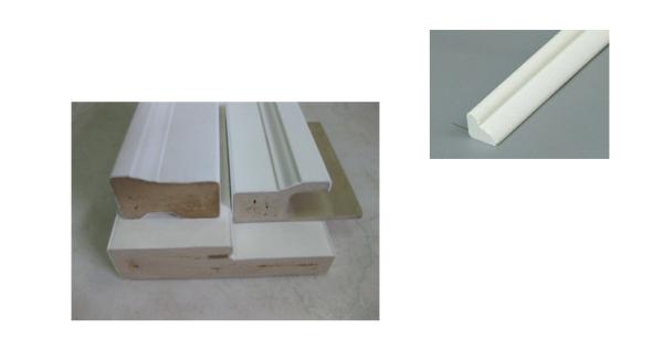 Buy cheap Building Fire - Resistant PVC Foam Profile Decorative Molding Customised from wholesalers