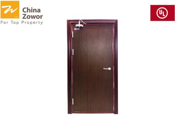 Buy cheap 90mins Fire Rated Timber Door For Residential Building/ HPL Finish/ Max. 4'X8' from wholesalers