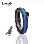Waterproof Flashing Dog Collar , Nylon Material Safety Rechargeable Petsafe Dog