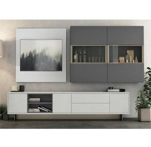 Buy cheap Modern TV cabinets，Floating shelf ，Wall hanging TV Stand，Wooden TV storage from China，Lacquer/ Wooden TV cabinets from wholesalers
