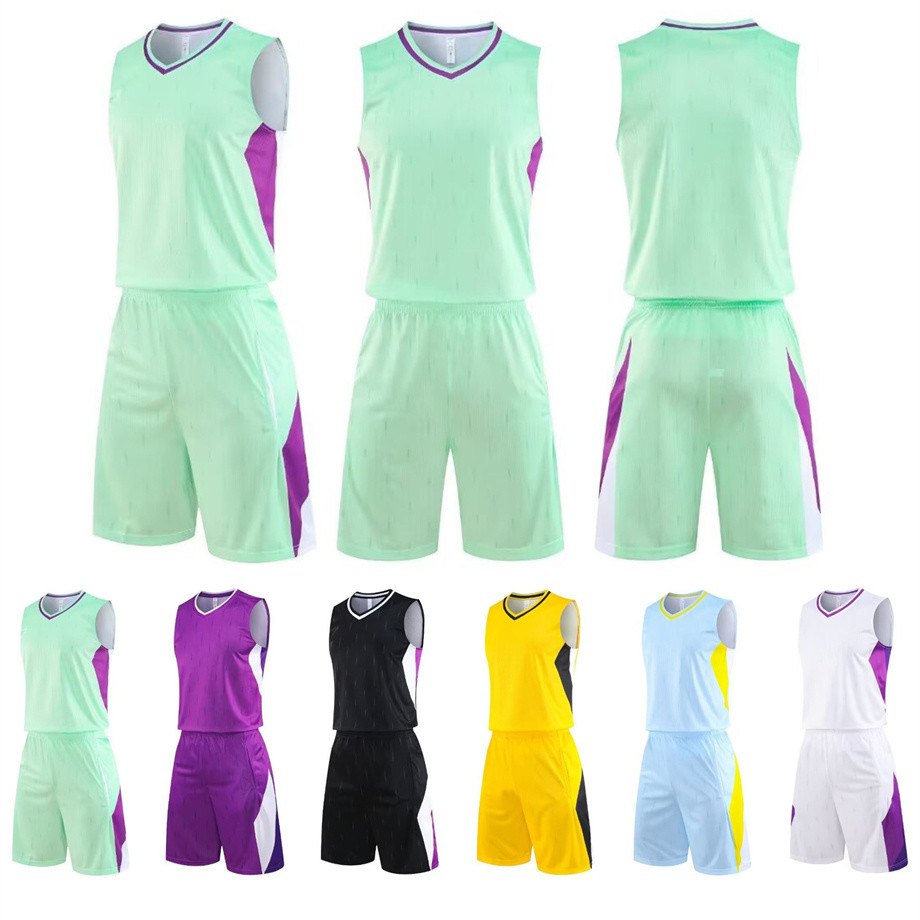 Basketball Uniform Suit Outdoor Basketball Training Camp Large Size Breathable Sweat-absorbent Vest