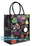 Full color printing non woven bag made by 80gsm fabric non-woven shopping bag