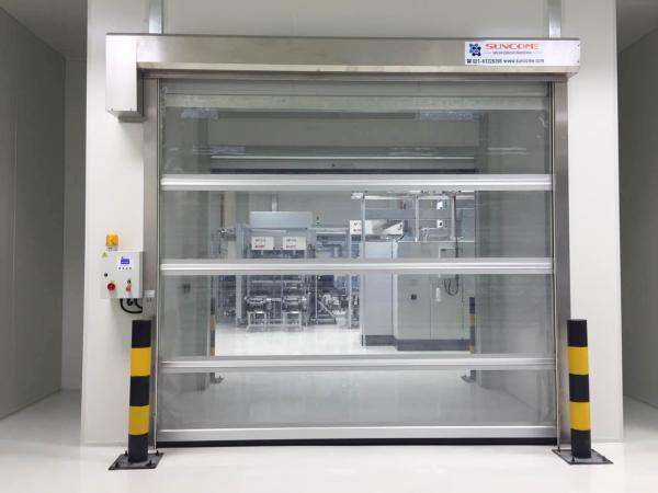 Buy cheap Durable External Industrial High Speed Door With Shoulder Protection from wholesalers