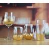 Buy cheap 450ml Gold Cutted Honeycomb Stemless Crystal Wine Glass from wholesalers