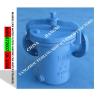 Buy cheap IMPA872007-daily fresh water pump inlet right angle cylindrical sea water filter JIS 5K-100A LA-TYPE from wholesalers