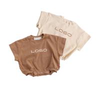 Buy cheap Organic Cotton Newborn Baby Romper Tshirt French Terry Oversized Infant Jumpsuit product