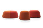 Fuji Bar Modern Upholstered Stools Metal Legs Indoor Showroom Furniture