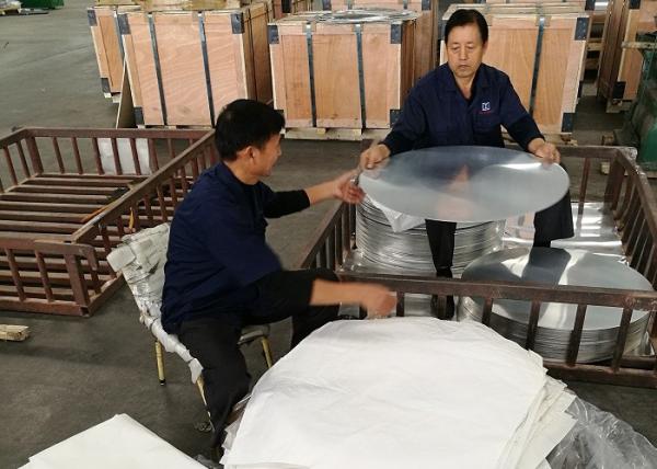 Buy cheap High Strength Deep Drawn Aluminum Round Circle Anodizing For Fat Fryers from wholesalers