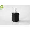Buy cheap Black Color Glass Pump Bottles 120ml Concealer / Lotion Packaging Usage from wholesalers