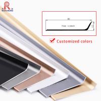 Buy cheap Waterproof Aluminum Skirting Board 150mm Floor Wall Coverd Home Decoration product