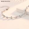 Buy cheap 7.9in 4.6g Sterling Silver Jewelry Bracelets Sterling Silver Heart Bracelet ODM from wholesalers