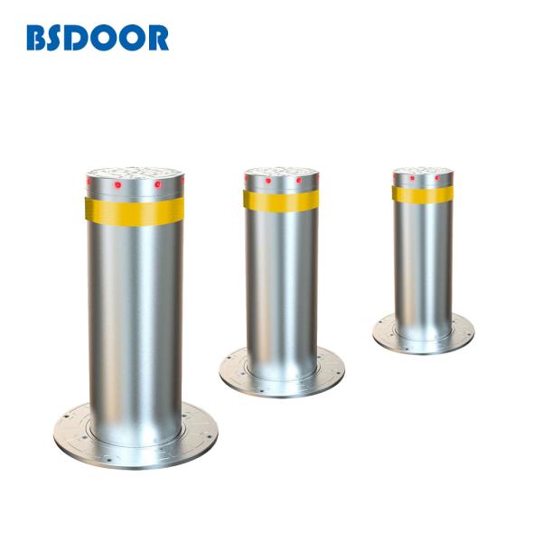 Buy cheap Industrial Roadway Traffic 800mm Electric Rising Bollards 8K Mirror Surface from wholesalers